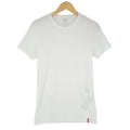 Levi's Men's T-Shirt White Slim Fit Cotton Short Sleeve XS