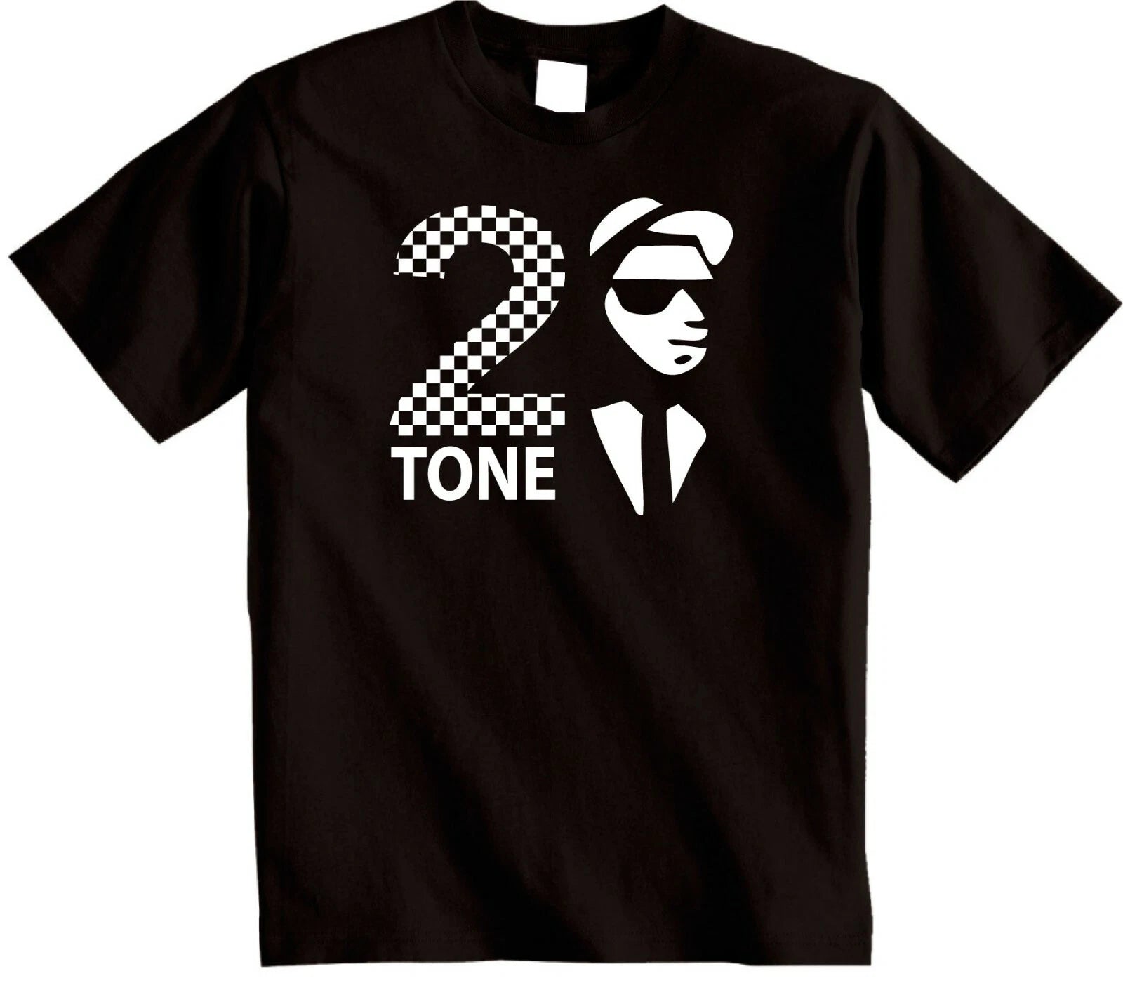 The Specials 2Tone T-shirt | Classic Rude Boy Two Tone Ska 2 Music Records tee