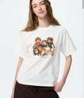 UNIQLO Monchhichi UT  T-shirts S size White NWT  JAPAN New 2026