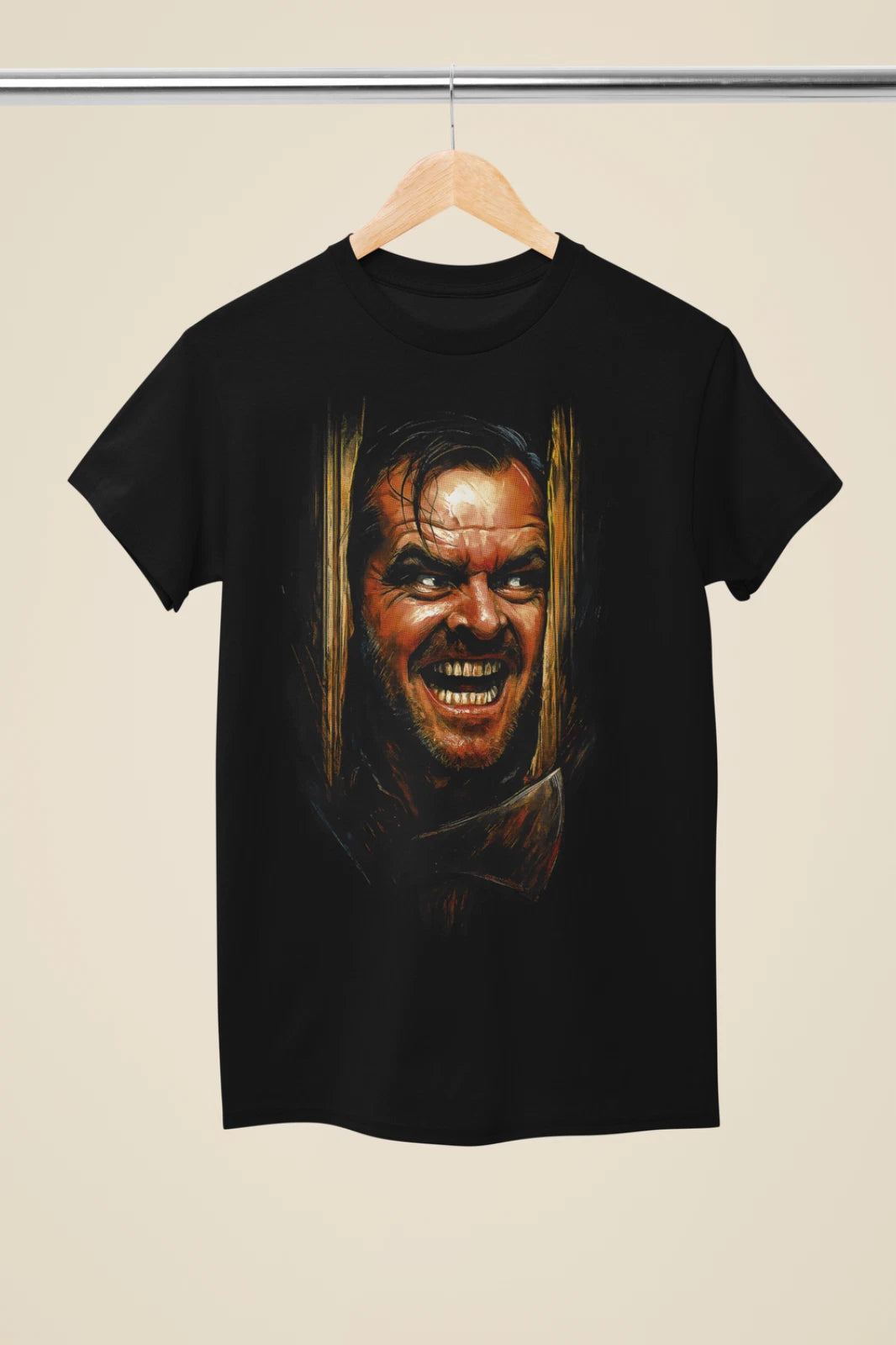 Inspired Movie Poster Drawing "Shining" - Unisex T-Shirt (MO 85)