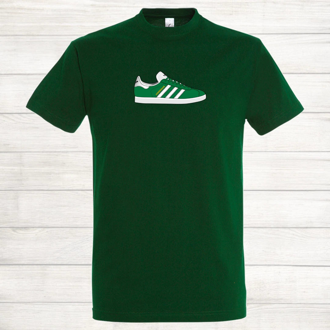 Gazelle Football Hibernian Hibs The Hibees The Cabbage Top Trainer T Shirt