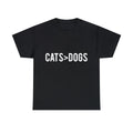 Cats Greater Than Dogs Graphic Tee Shirt, S-5XL