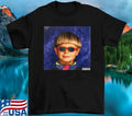Oliver Tree Alien boy  Black Cotton T Shirt Size
