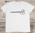 Scissors T-shirt - Vintage Scissors T shirt - %100 Premium Cotton