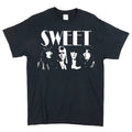 Sweet Band Glam Rock T-shirt, music rock punk retro gothic shirt , Unisex tee