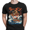The Black Great Ramen Anime Japanese Funny Cool Retro Mens T-Shirts Tee Top #D