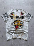 Vintage Y2K Ed Hardy Christian Audigier T-Shirt Size L