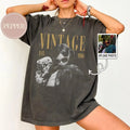 Custom Vintage Photo and Year Birthday Shirt, Personalized Retro Tee