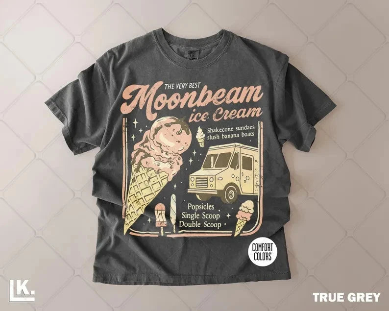Moonbeam Ice Cream Shirt America Heart Tour Album 2025 Concert