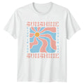 Sunshine T-Shirt Retro Wave Sun Boho Summer Graphic Tee