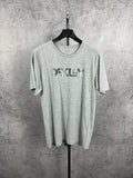 Oakley Men’s T-Shirt Grey size Medium Big Graphic Print Y2K Cotton Short Sleeve