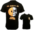 Best Off Design Da Dirty 30 Fun Bad Smile Ghost Emoji Black T-Shirt M L XL XXL