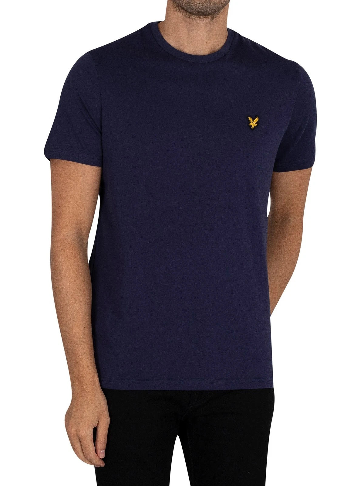 Lyle & Scott Men's Organic Cotton Plain T-Shirt, Blue
