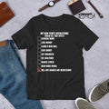 New Year Resolutions 2025 Funny Sarcastic New Year 2025 Eve Party t-shirt