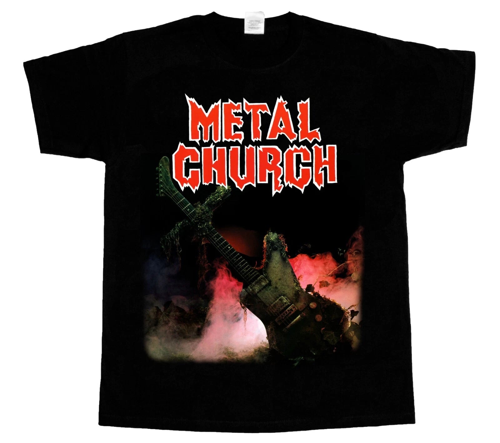 S - 5XL METAL CHURCH OVERKILL METALLICA NEW BLACK T-SHIRT