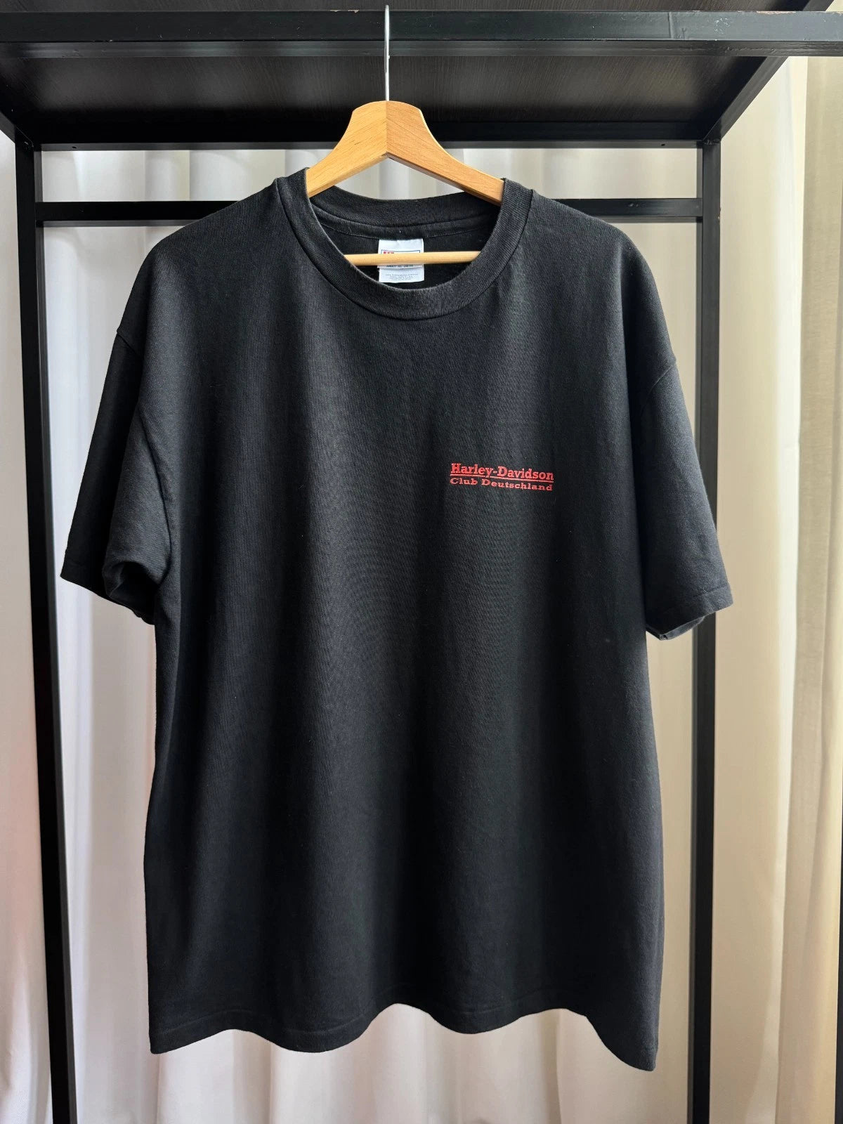 Vintage Y2K 90s Harley-Davidson Big Logo T-Shirt Made in USA Size XL