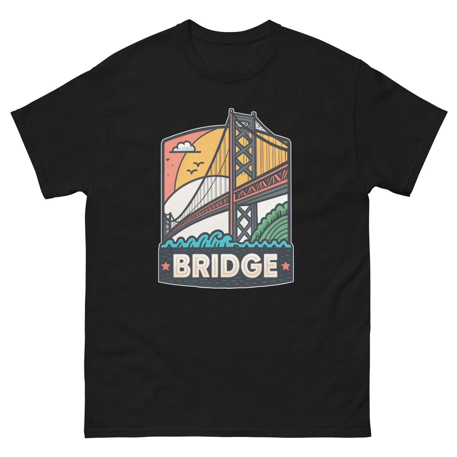 Bridge Object Place Item Urban T-Shirt