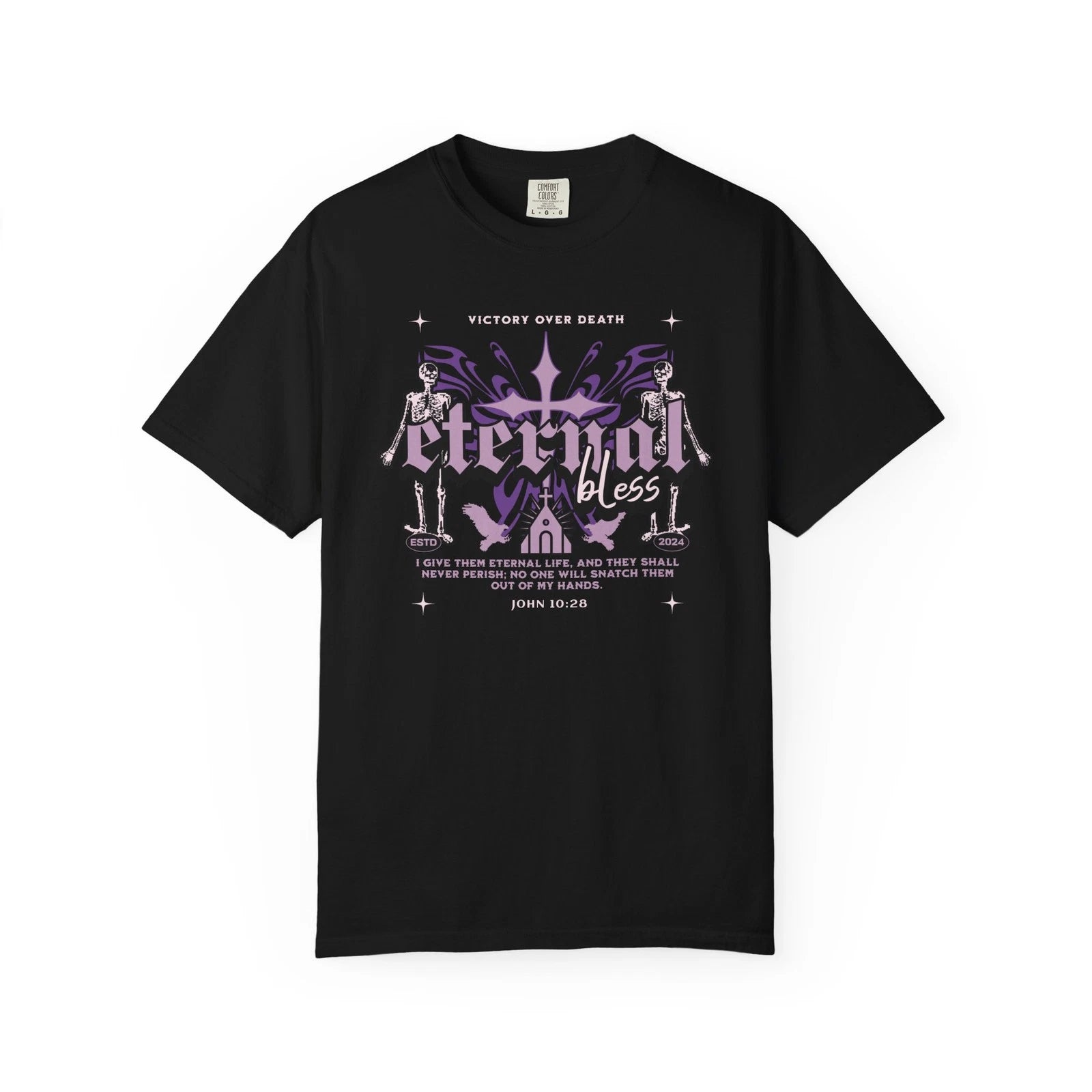 Eternal Graphic Custom Design Unisex Garment-Dyed T-shirt