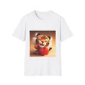 Cute Tiger Heart Unisex Softstyle T-Shirt, Animal Lover Gift, Kid's Birthday