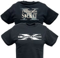DX D-Generation X Two Words Classic Logo Black T-shirt
