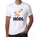 Men's Graphic T-Shirt Hodl To The Moon Crypto Funny Traders Eco-Friendly Limited