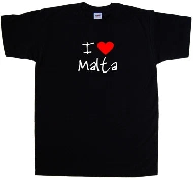 I Love Heart Malta T-Shirt