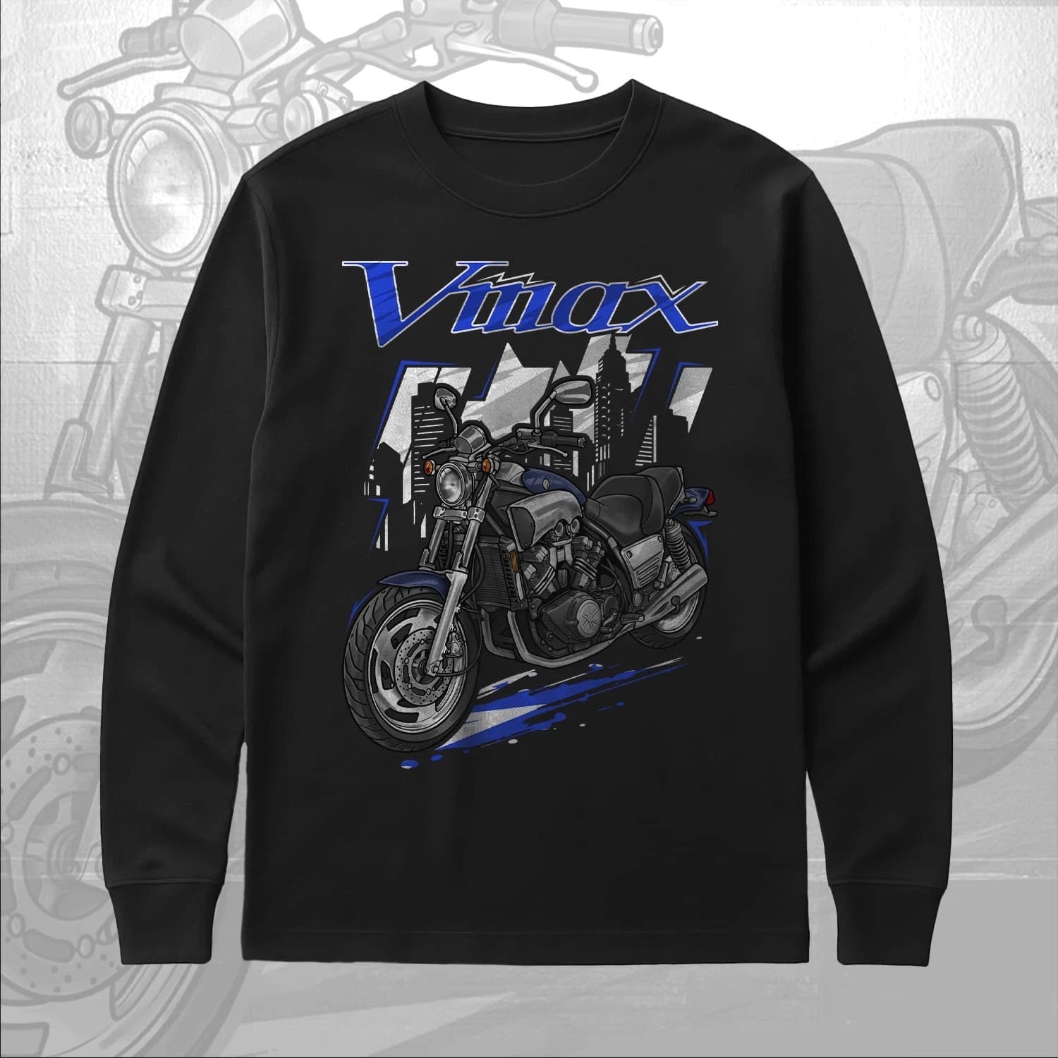For Yamaha V-Max 1200 1984-2007 fans - Long Sleeve T-shirt