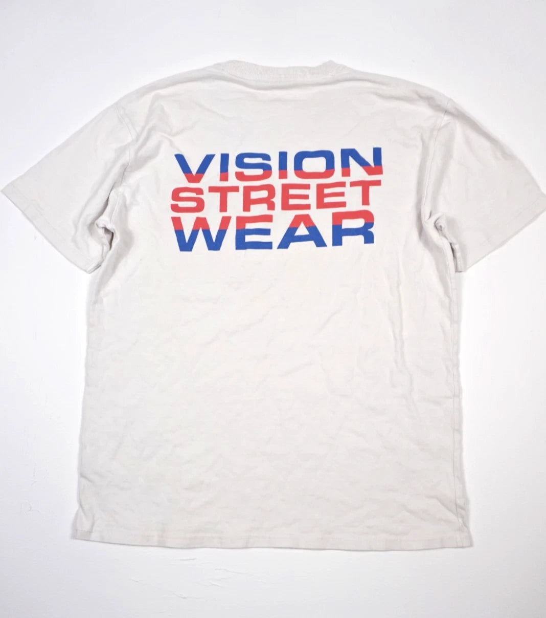 Vintage Vision Street Wear T Shirt Large Men Skateboard Surf Grunge Tees Y2K 90s