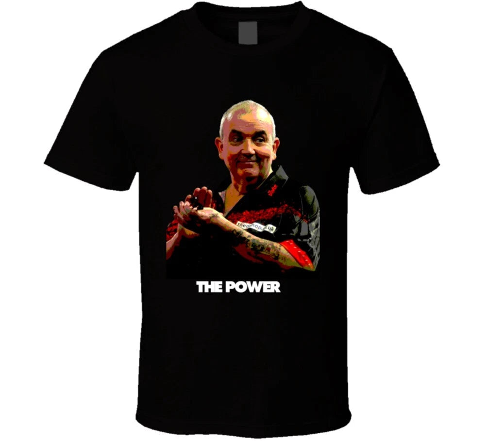 Phil Taylor The Power Darts Player Fan Cool Gifts For Players T Shirt