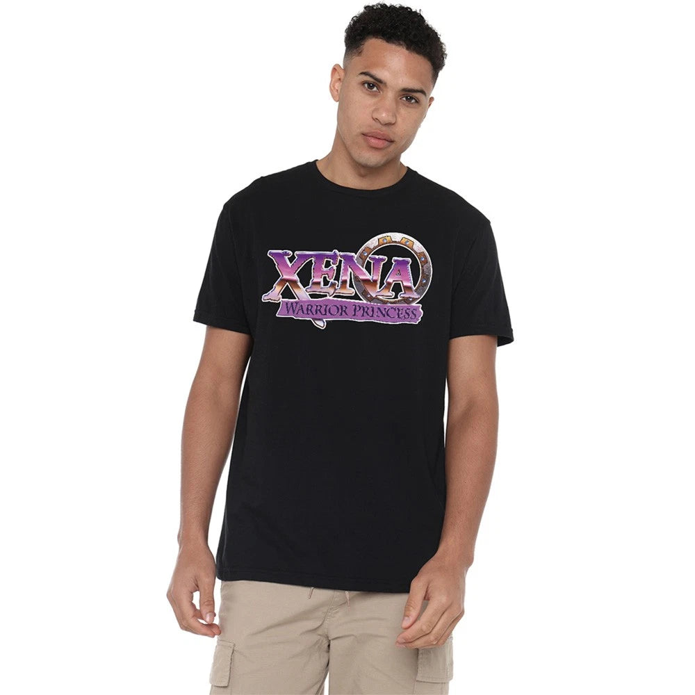 Xena The Warrior Princess Logo Unisex T Shirt S-5XL, Black