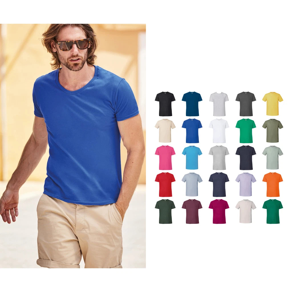 Fruit of the Loom Iconic 195 ringspun premium T 61-422-0 - Mens T-Shirt
