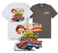 Big Eddies Speed Shop T Shirt Tee Top Ed Roth Rat Fink Style Vintage Chevy