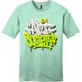 NEW Art Society 3D GRAFFITI BLACK / GREEN Tee Shirt MINT SMALL-4XLARGE MADE USA