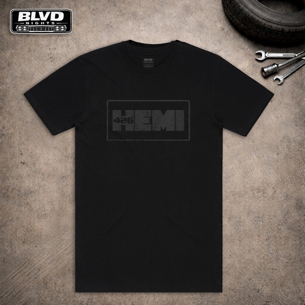 Hemi T Shirt | Hemi 426 Tee | Chrysler Valiant Dodge Mopar Muscle Car Shirt
