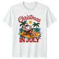 Christmas In July T-Shirt Summer Christmas Christmas Gift For Him And Her