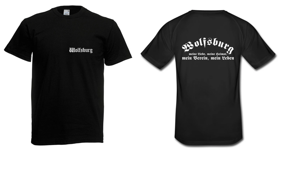 Men's T-Shirt Wolfsburg I football I club I sayings I fun I funny up to 5XL
