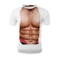 New Cool Mens Muscle Women Men Casual T-Shirt 3D Print Short Sleeve Tee Tops