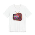 Retro Psychedelic TV Tee | Vintage Television Graphic