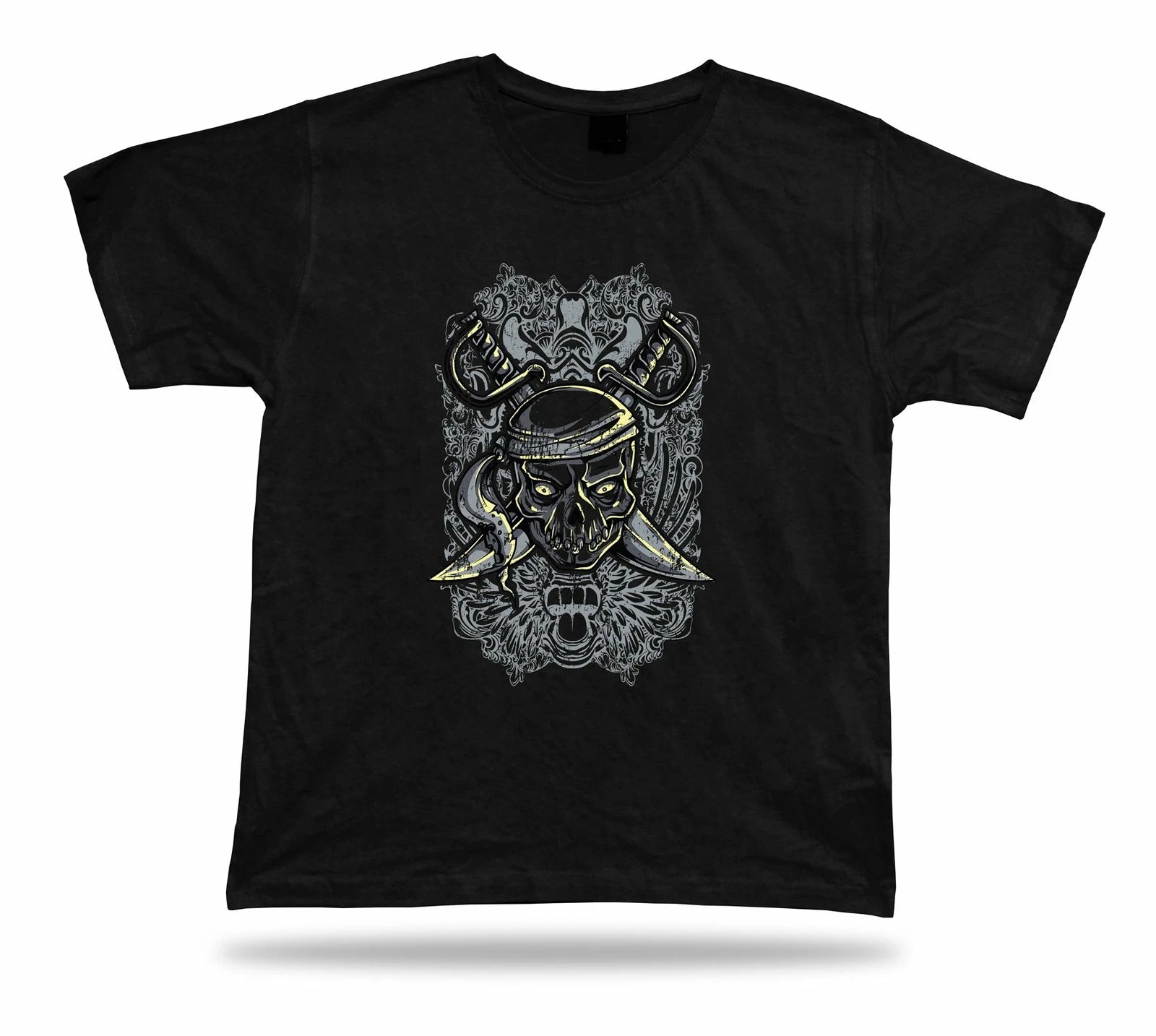 Skeleton Evil Pirate Sword Monster modern awesome modern tshirt stylish design