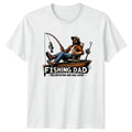 Reeling In Fish And Bad Mens T-Shirt Dad Jokes Fishing Fathers Day Gift For Him