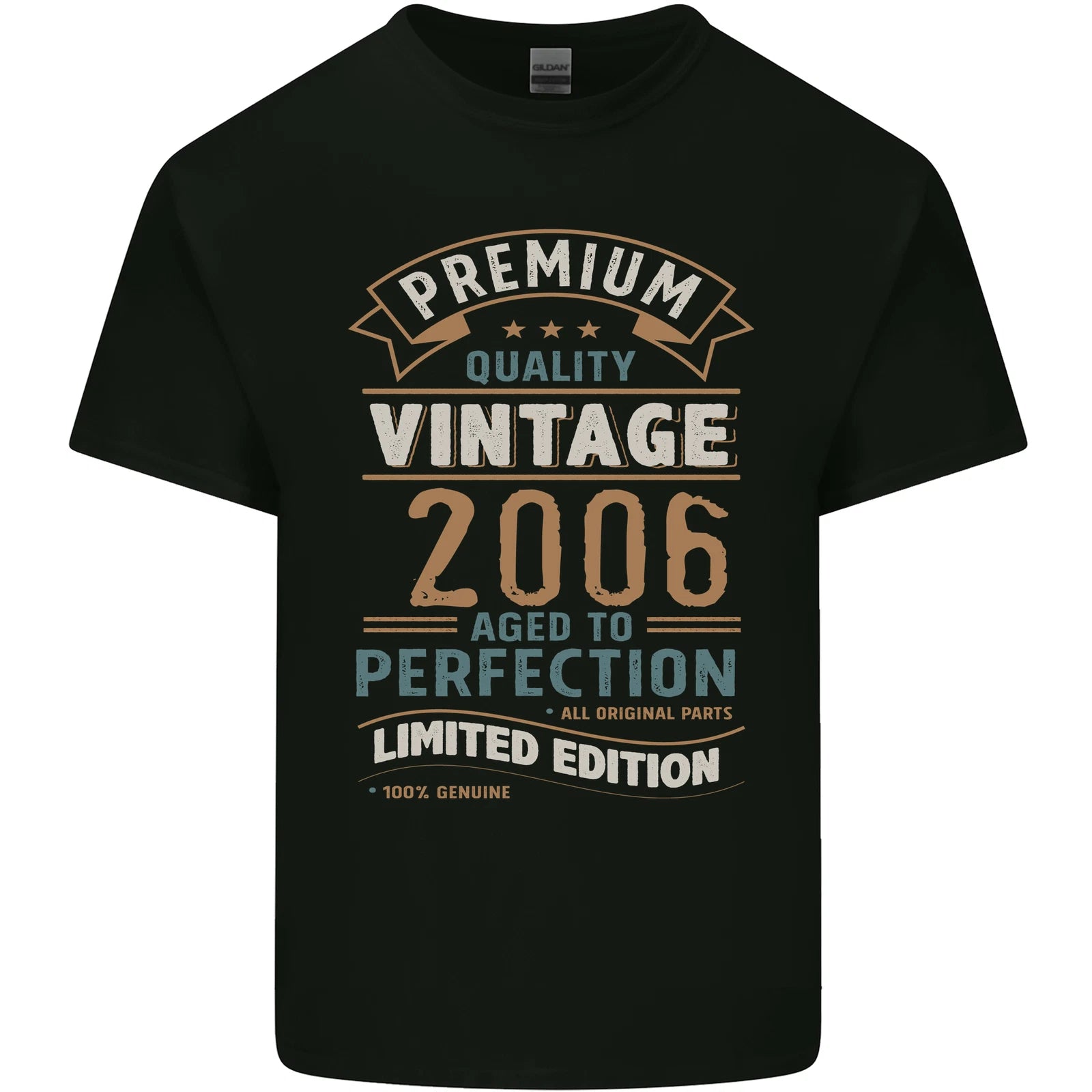 Premium Vintage 20th Birthday 2006 Mens Light Cotton T-Shirt