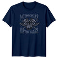 Motorcycles Custom Garage Motorcycle Mens T-Shirt Womens Tee Graphic Top
