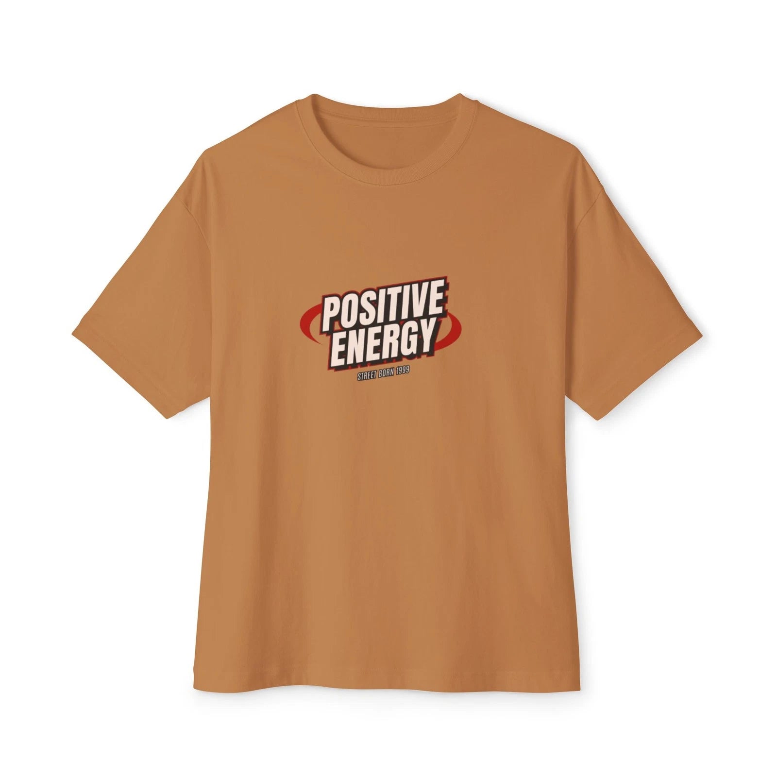 Positive Energy Unisex Oversized Boxy Tee, Fun Graphic Shirt, Casual Wear, [...]