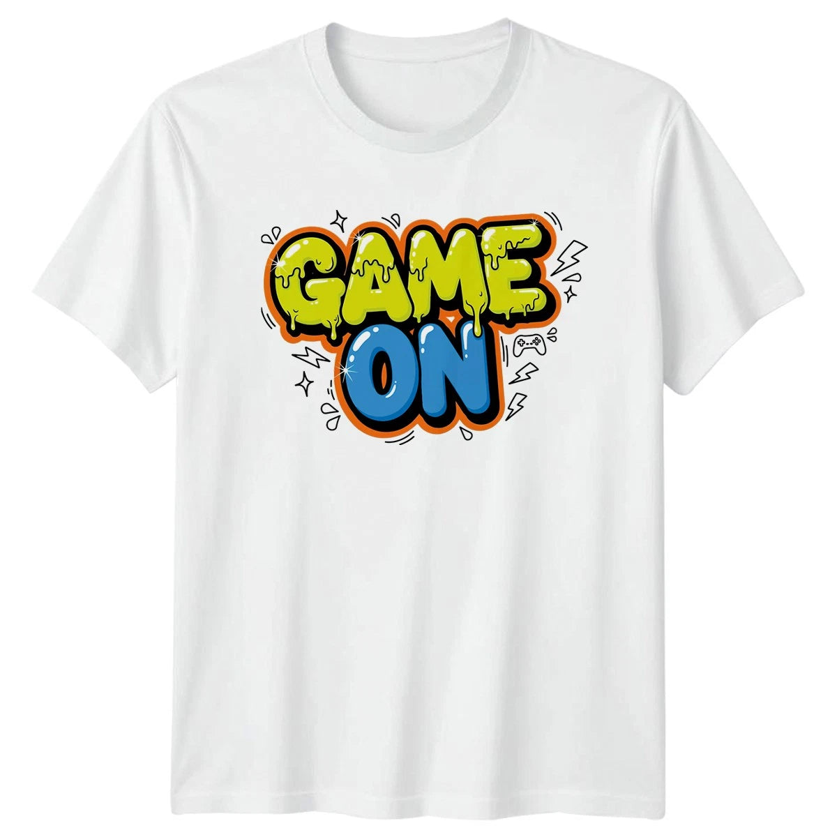 Game On T-Shirt Street Style Gaming Birthday Gift For Him And Her