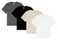 Short Sleeve Boxy T-Shirt Bella+Canvas Heavyweight Cotton Relaxed Fit Tee
