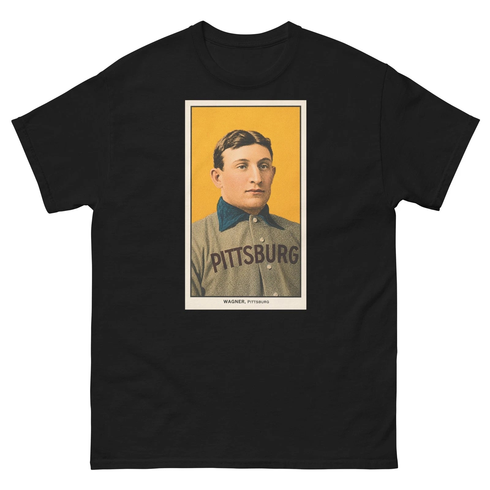 Honus Wagner Baseball Graphic T Shirt Unisex classic tee