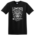 Tiger Graphic Lowered Lifestyle Muscle Car T Shirt Cool Tee for Car Lovers