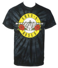 Authentic GUNS N ROSES Simple Bullet Spider Tie Dye T-Shirt S NEW