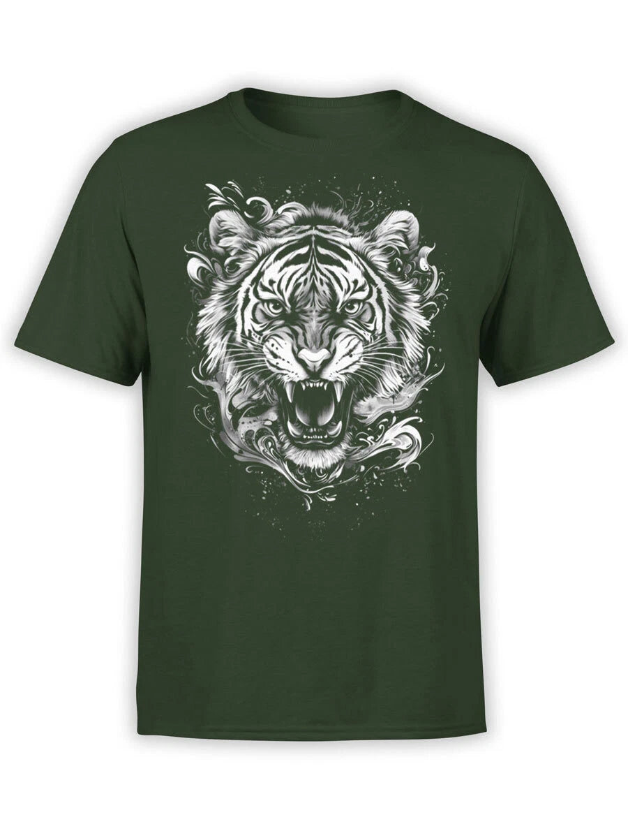 FANTUCCI Tiger T-Shirt Collection | Roaring Spirit Tiger T-Shirt | Unisex
