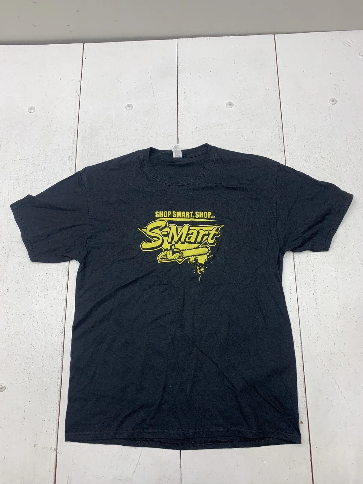 Custom Graphic Shop Smart Short Sleeve Shirt Black Adult Size Large